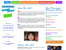 Tablet Screenshot of ellerslieroadpreschool.ca